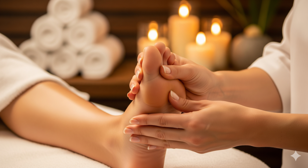 Reflexologia: O Guia Definitivo para Desbloquear a Cura Através dos Pés